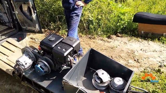 Реверс редуктор на буксировщик.