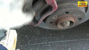 ЗАМЕНА ТОРМОЗНЫХ КОЛОДОК на РЕНО логан, Renault Сандеро