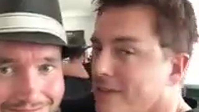 John Barrowman and Gareth David Lloyd