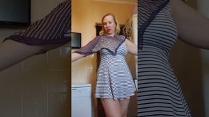 как украсить платье .платком