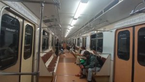 Перегон станций метро Коньково — Тёплый Стан на Номерном поезде + БПСН! Съёмка Салона!