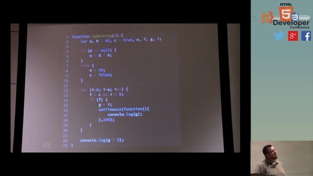 HTML5DevConf: Kyle Simpson " New Rules For JS"