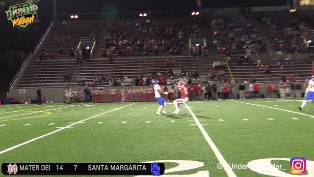 OH MY ! Mater Dei Gets PUSHED TO THE LIMIT vs Santa Margarita. Action Packed Trinity League BATTLE