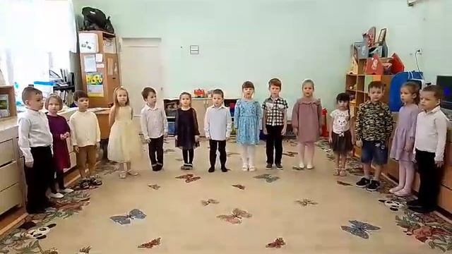 Поздравление с 23 февраля (старшая группа №54) смотреть онлайн