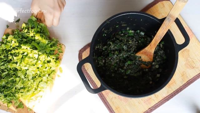 ТРАВИОЛИ - равиоли с зеленью! Гибрид узбекской кук чучвара и равиоли. РЕЦЕПТ