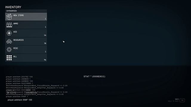 Starfield Tantalum Console Command Cheat Code смотреть онлайн