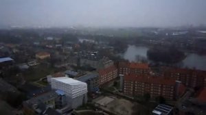Copenhagen Denmark Копенгаген Дания с высоты птичьего полета или выше