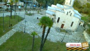 Новый Афон, Абхазия. Вид с воздуха, съемка дроном