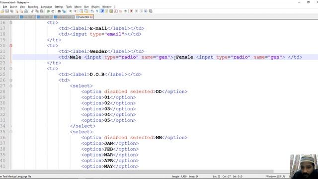 How to Create Registration Form Using HTML and Javascript | Very Easy Method #htmlform