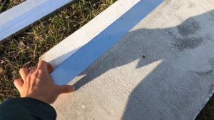 Бордюр для клумбы из оцинковки своими руками за 10 минут.