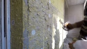 демонтаж утеплителя