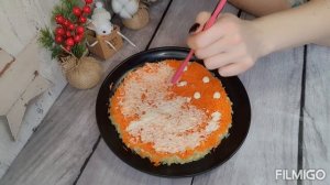 Вкусный салат с ветчиной, который украсит Ваш праздничный стол