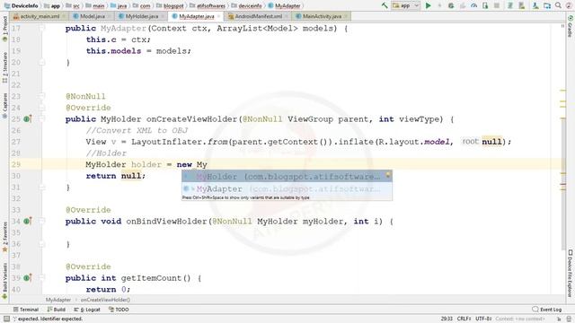 Device Info App - Part 01 - Main Screen смотреть онлайн