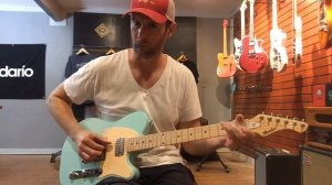 Moniker Guitars Seafoam Dixie with TV Jones Classic Pickups