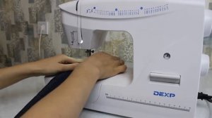 Швейная машинка DEXP SM-3500W. МНОГОСЛОЙНОЕ ШИТЬЕ