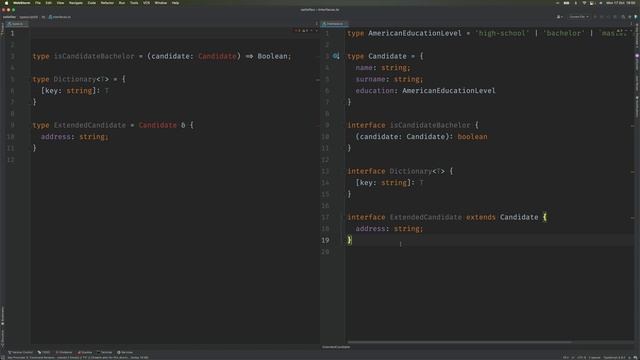 TypeScript Types vs Interfaces - Differences & Use cases