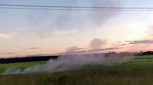 Запуск ракеты на карамельной топливе №2