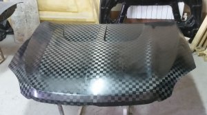 1 часть. Карбоновый капот Toyota Rav4