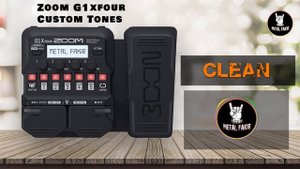 Zoom G1X four Custom Patches | Live Stage Gig or Studio