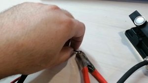 Прожектор низковольтный светодиодный 10вт. 12-36 вольт. IP65. 5-10-15-20 метров. С крокодилами.