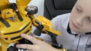 Трансформеры Автоботы БАМБЛБИ Машинки Игрушки  из Мультика для Мальчиков Cartoons for children Tran