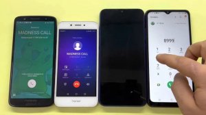 Входящие, Исходящие Мобильные Звонки на Honor 7A Pro, Moto Green 1S, Redmi 9C, Samsung Galaxy A02