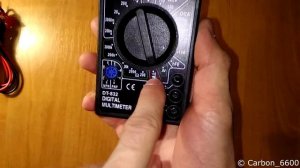 Распаковка мультиметр  DT832