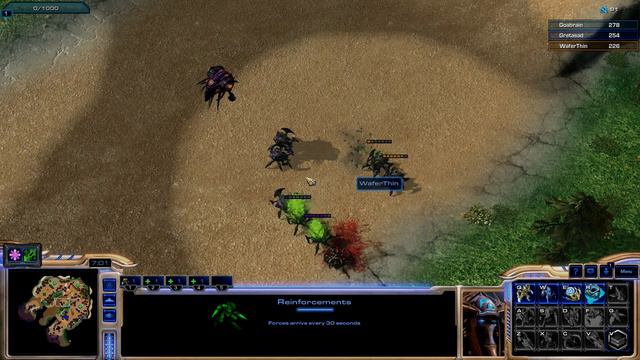 Starcraft II Arcade Games (Ty'a Zerg defence, never try it before...) Part 9 смотреть онлайн
