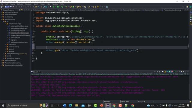 Selenium WebDriver with Java Tutorial 12 - How to automate basic authentication | Selenium Webdrive