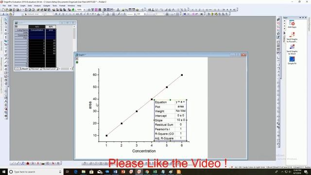 How to Add Trendline in Origin смотреть онлайн