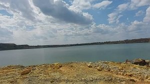 Карьер Оренбургская обл. под городом Гай.