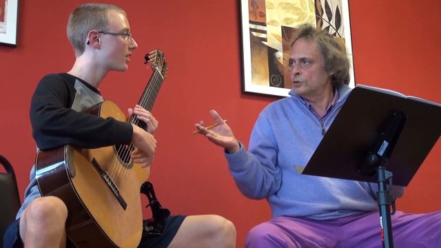 Roland Dyens Master Class - Dyens: Fuoco смотреть онлайн