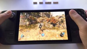 Strange Brigade - Steam Deck handheld gameplay (max graphics)