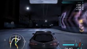выбор машины в игре Need for Speed - Carbon
