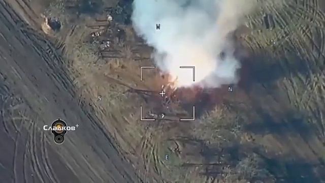 Работа российского БПЛА "Ланцет" | Даже шматочек сало не успели достать🤣 смотреть онлайн