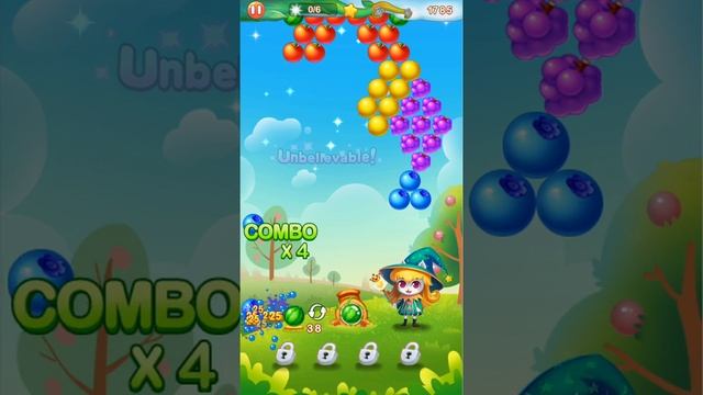 Kids Game। Bubble Fruit Game смотреть онлайн