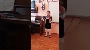 Сабитденова Сабина  9 лет ( 2 класс) ДШИ п.Топар