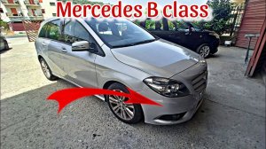 Mercedes B class Как снять передний бампер 2014-2018