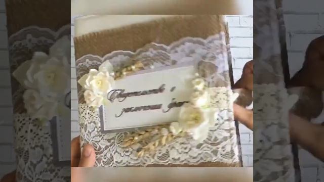 Папочка под свидетельство о заключении брака в стиле "Рустик" смотреть онлайн