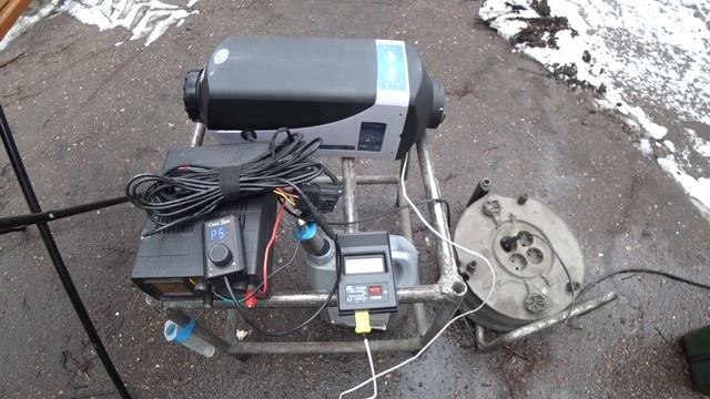 Замучал тестами новую автономку с Алиэкспресс. Серо-Черная Синь Джи автономный отопитель от Лунфэй.
