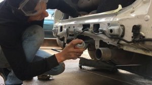 Ремонт порогов, вытяжка , удаление  ржавчины, покраска. Авто из Армении. Toyota Alphard.