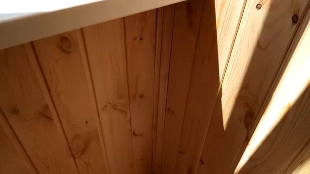 Обшили лоджию вагонкой сами смотреть онлайн