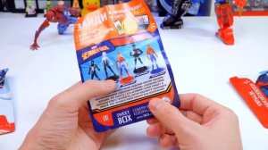 РАСПАКОВКА MARVEL ЧЕЛОВЕК ПАУК пакетики из фикспрайса