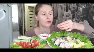 Погладить или поругать? Скумбрия с картошкой/ Мукбанг/ не АСМР