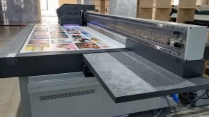 H3000M Docan UV printer with kyocera print heads Docan own printing system 110sqm/h