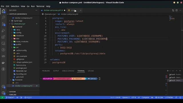 Dockerizing:Nextjs+Strapi+Postgres - Part:1