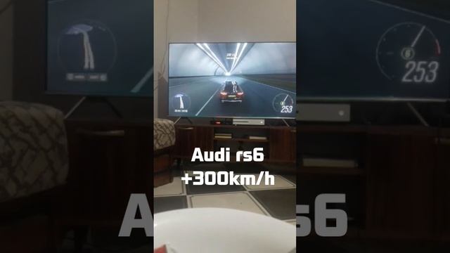 audi rs6 +300km/h#short#youtube