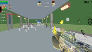 играем в чикен ган С ЧИТАМИ