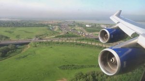 British Airways 747-400 - Chicago O'hare to London Heathrow landing