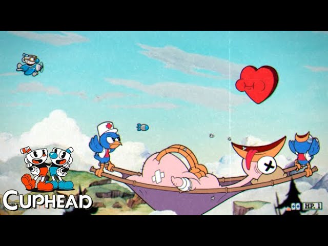 НЕАДЕКВАТНАЯ кукушка и сплошная СУМАТОХА. Cuphead #4 .КООП.